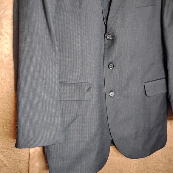 Elegant Men's Dark Blazer - Picture 5 of 16